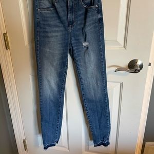 Garage high waisted denim jeans